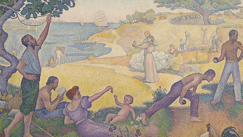 Time Of Anarchy By Paul Signac